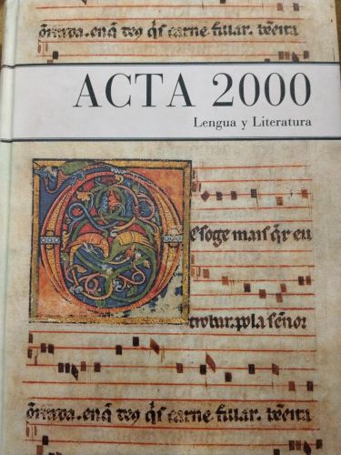 Acta 2000 lengua y literatura