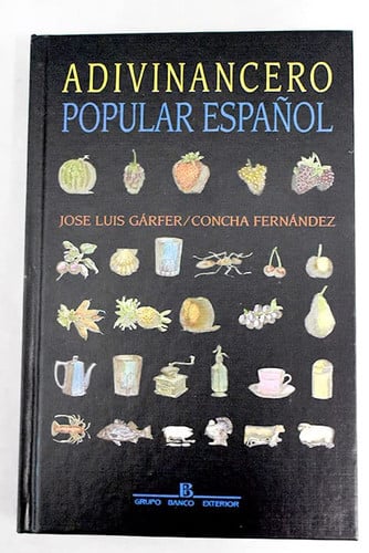 Portada del libro de Adivinancero popular español (Colección Investigaciones) (Spanish Edition)