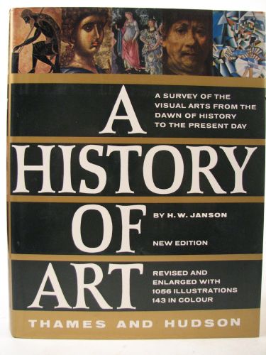 Portada del libro de A HISTORY OF ART JANSON, H. W.