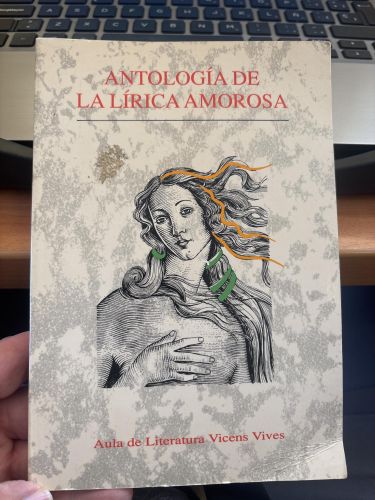 Antología de la Lírica Amorosa