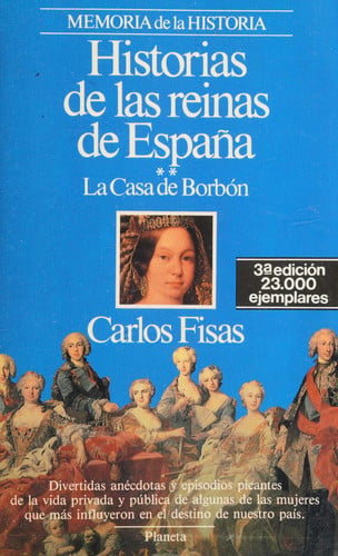 Portada del libro de Historias de las reinas de España