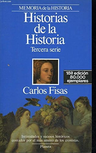 Portada del libro de Historias de la Historia Tercera Serie