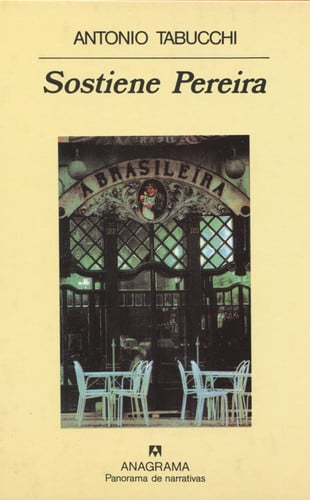 Portada del libro de Sostiene Pereira una declaración