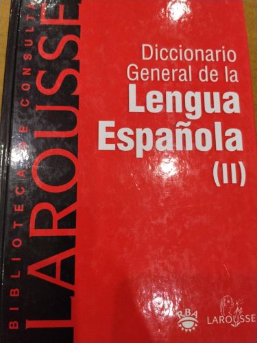 Diccionario general de la lengua española VOL II