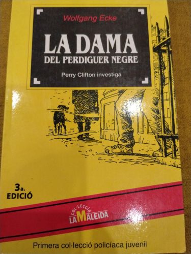 La dama del perdiguer negre