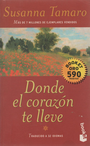 Portada del libro de Donde el Corazon Te Lleve