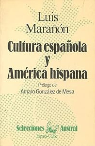 Cultura española y América hispana