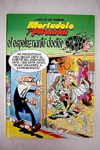 Portada del libro de El espeluznante doctor Bíchez