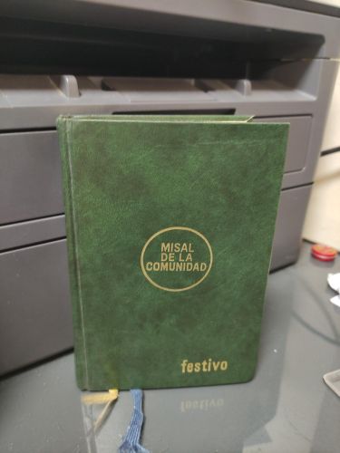 Misal de la comunidad. Festivo. 4a. EDICIÓN TOMO I