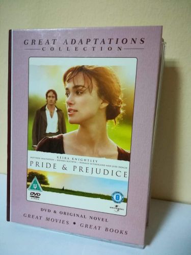 Portada del libro de GREAT ADAPTATIONS COLLECTION: PRIDE AND PREJUDICE [BOOK & DVD] [BOX SET] [HARDCOVER] AUSTEN, JANE