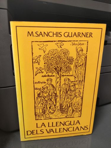 Portada del libro de La llengua dels valencians