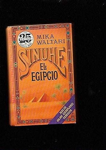 Portada del libro de SINUHE, EL EGIPCIO WALTARI, M.