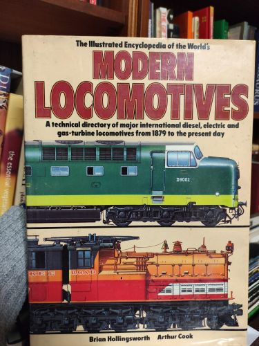 Portada del libro de ILLUSTRATED ENCYCLOPAEDIA OF THE WORLD'S MODERN LOCOMOTIVES: TECHNICAL DIRECTORY OF MAJOR INTERNATIONAL...