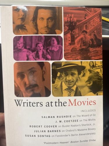 Portada del libro de WRITERS AT THE MOVIES: TWENTY-SIX CONTEMPORARY AUTHORS CELEBRATE TWENTY-SIX MEMORABLE MOVIES SHEPARD,...