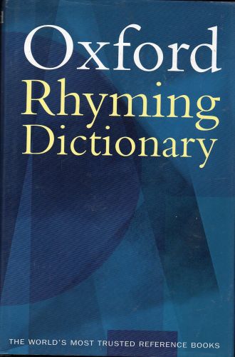 Portada del libro de OXFORD RHYMING DICTIONARY UPTON, CLIVE AND UPTON, EBEN