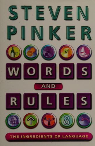 Portada del libro de WORDS AND RULES (SCIENCE MASTERS) PINKER, PROF STEVEN