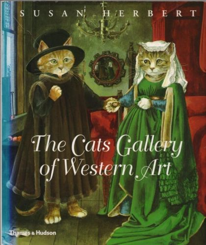 Portada del libro de THE CATS GALLERY OF WESTERN ART /ANGLAIS HERBERT, SUSAN