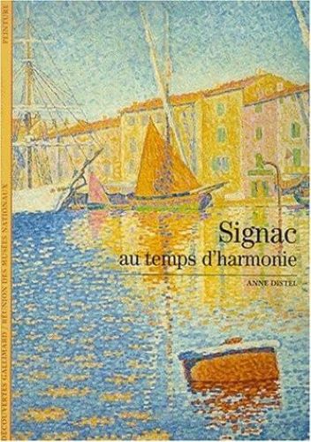 Portada del libro de SIGNAC: AU TEMPS D'HARMONIE DISTEL,ANNE