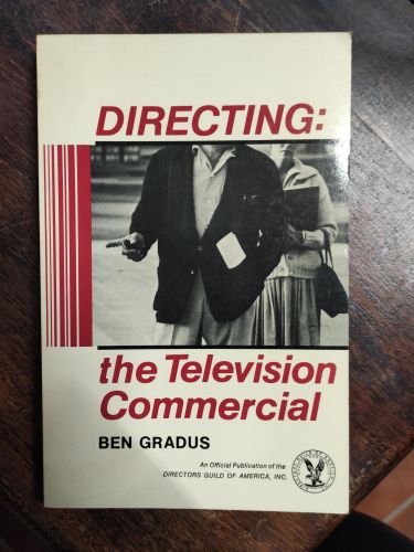Portada del libro de DIRECTING: TELEVISION COMMERCIAL GRADUS, BEN