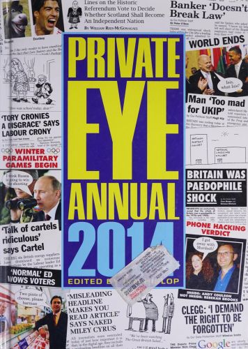 Portada del libro de PRIVATE EYE ANNUAL 2014 HISLOP, IAN