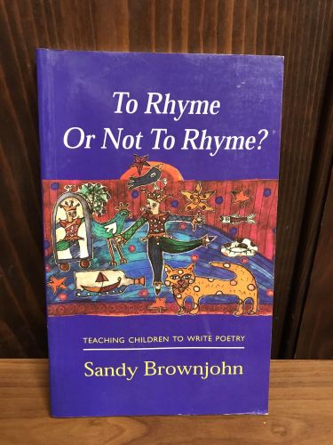 Portada del libro de TO RHYME OR NOT TO RHYME BROWNJOHN, SANDY