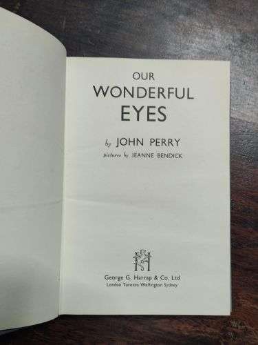 Portada del libro de OUR WONDERFUL EYES [HARDCOVER]