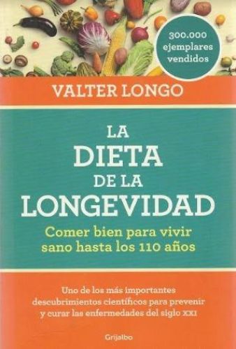 Portada del libro de LA DIETA DE LA LONGEVIDAD