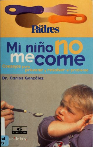 Portada del libro de Mi niño no me come