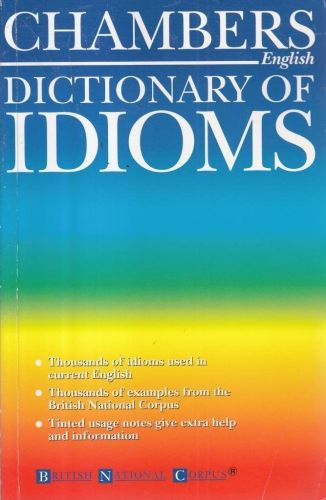 Portada del libro de CHAMBERS DICTIONARY OF IDIOMS