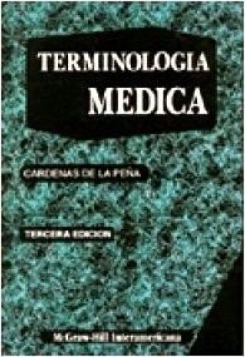 Portada del libro de TERMINOLOGIA MEDICA -PE?A (SIN COLECCION) DE LA PENA, CARDENAS