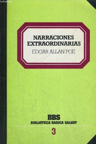 Portada del libro de NARRACIONES EXTRAORDINARIAS [PAPERBACK] EDGAR ALLAN POE