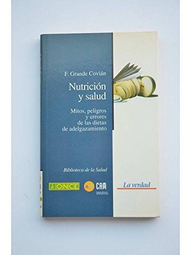 Portada del libro de NUTRICIÓN Y SALUD [PAPERBACK] F.GRANDE COVIÁN