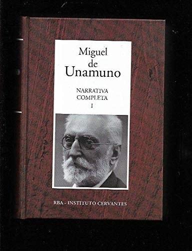 Portada del libro de NARRATIVA COMPLETA I UNAMUNO, MIGUEL DE