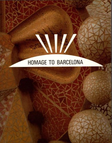 Portada del libro de HOMAGE TO BARCELONA: THE CITY AND ITS ART, 1888-1936 : HAYWARD GALLERY, LONDON 14 NOVEMBER 1985-23 FEBRUARY...