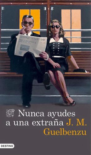 Portada del libro de NUNCA AYUDES A UNA EXTRAÑA