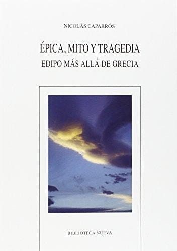 Portada del libro de ÉPICA, MITO Y TRAGEDIA