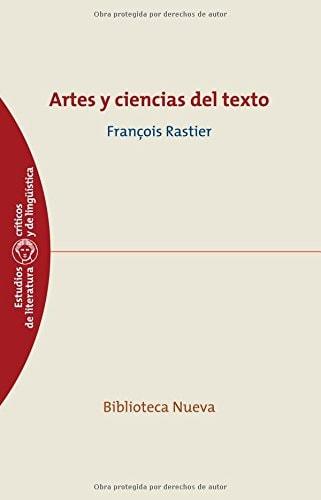 Portada del libro de ARTES Y CIENCIAS DEL TEXTO