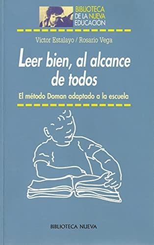 Portada del libro de LEER BIEN AL ALCANCE DE TODOS