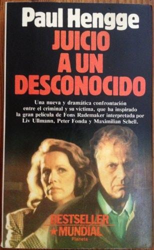 Portada del libro de JUICIO A UN DESCONOCIDO HENGGE, PAUL