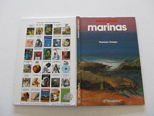 Portada del libro de COMO PINTAR MARINAS CRESPO, FRANCESCO