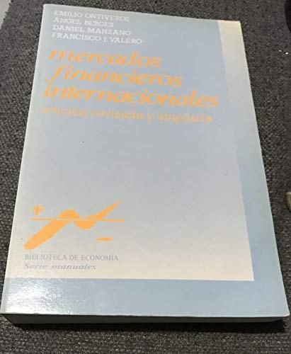 Portada del libro de MERCADOS FINANCIEROS INTERNACIONALES AA VV