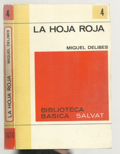 Portada del libro de LA HOJA ROJA DELIBES