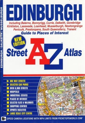 Portada del libro de EDINBURGH STREET ATLAS (A-Z STREET MAPS & ATLASES) GEOGRAPHERS' A-Z MAP COMPANY