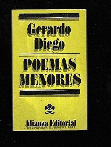 Portada del libro de POEMAS MENORES (EL LIBRO DE BOLSILLO. SECCIÓN LITERATURA) DIEGO, GERARDO