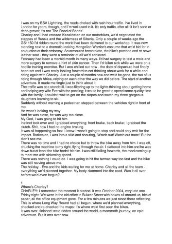 Portada del libro de LONG WAY DOWN [IDIOMA INGLÉS] BOORMAN, CHARLEY AND MCGREGOR, EWAN