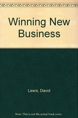 Portada del libro de WINNING NEW BUSINESS LEWIS, DAVID