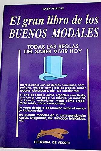 Portada del libro de EL GRAN LIBRO DE LOS BUENOS MODALES PETROVIC, ILARIA