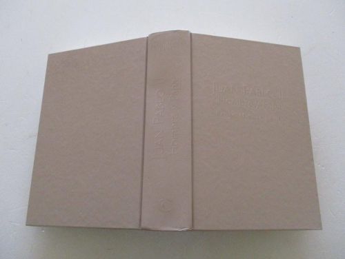 Portada del libro de JUAN PABLO II