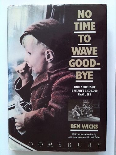 Portada del libro de NO TIME TO WAVE GOODBYE WICKS, BEN