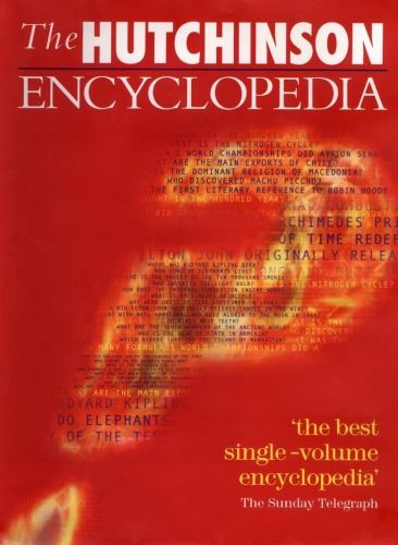 Portada del libro de THE HUTCHINSON ENCYCLOPEDIA 2002